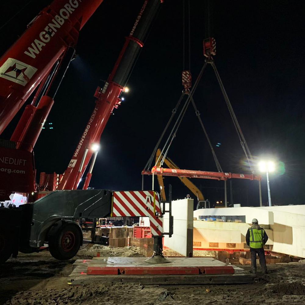 mobiele telescoopkraan huren