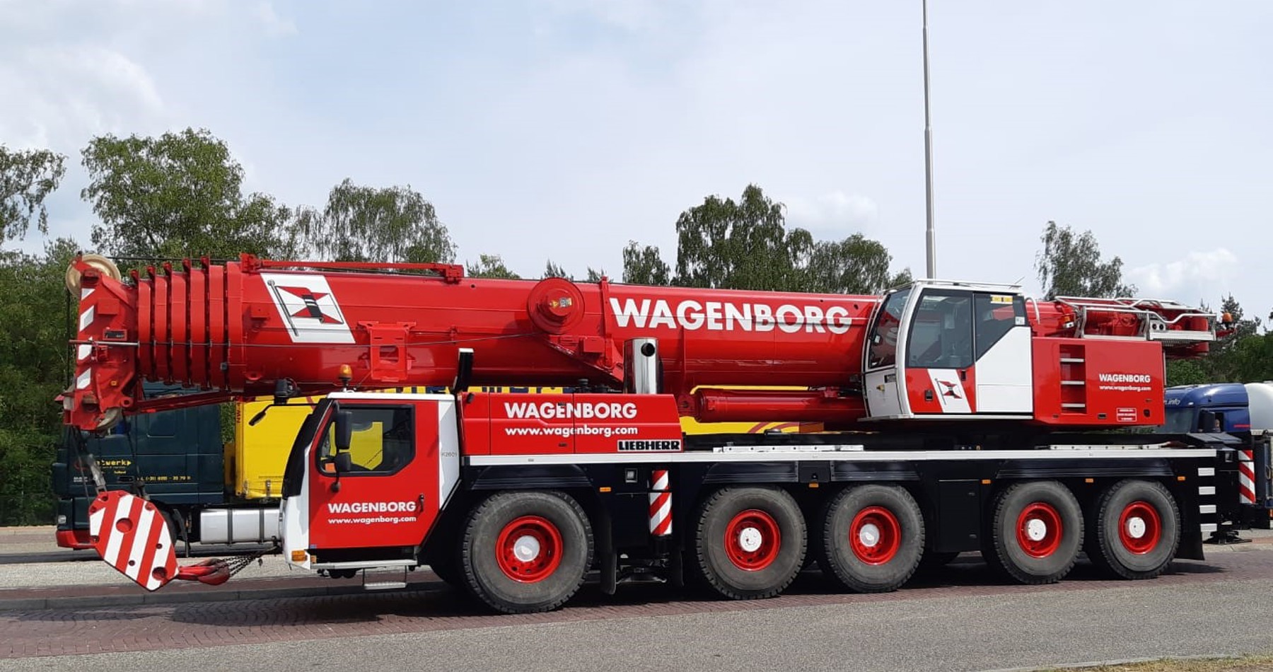 Nieuwe mobiele kranen voor Wagenborg Nedlift!