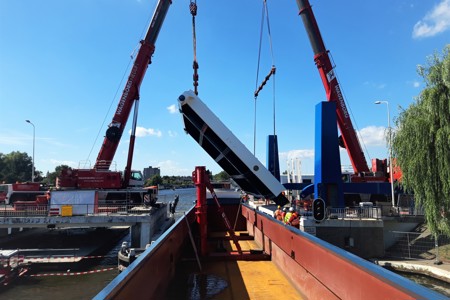 Slim denkwerk bij uitwisseling Churchillbrug Leiden