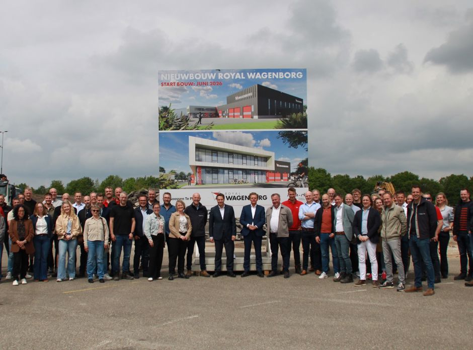 Start bouw 21 mei Sappemeer groepsfoto