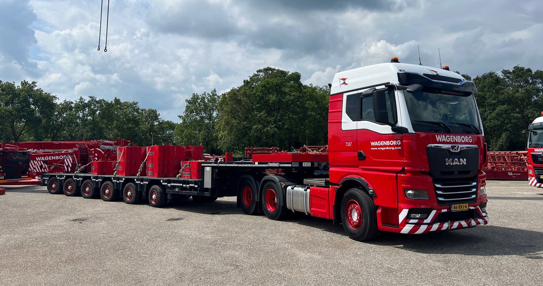 Primeur voor Wagenborg Nedlift!